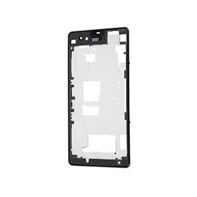 Repuesto marco frontal Sony Xperia Z1 Compact Negro