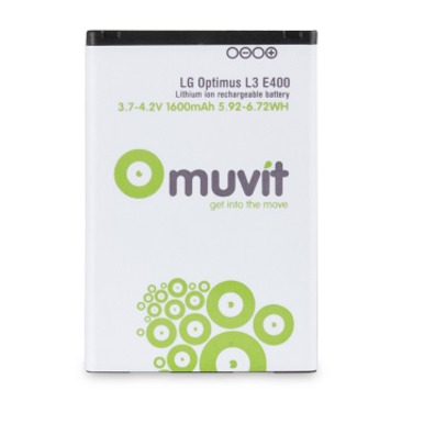 Batería 1600 mAh LG Optimus L3 E400 Muvit