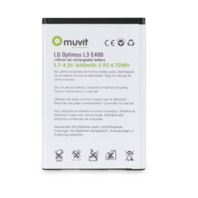 Batería 1600 mAh LG Optimus L3 E400 Muvit