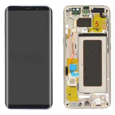 Reparación Pantalla Completa con Marco - Samsung Galaxy S8 Oro