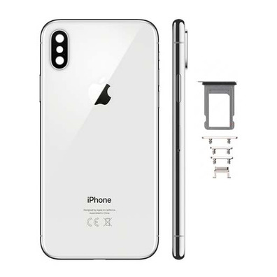 Reparación Carcasa Trasera Completa - iPhone X Plata