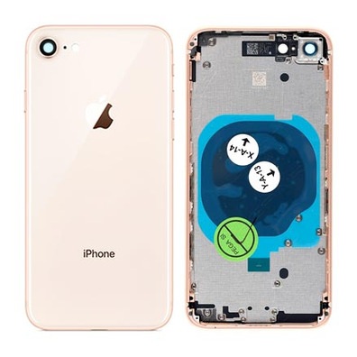 Repuesto Carcasa Trasera Completa - iPhone 8 Oro