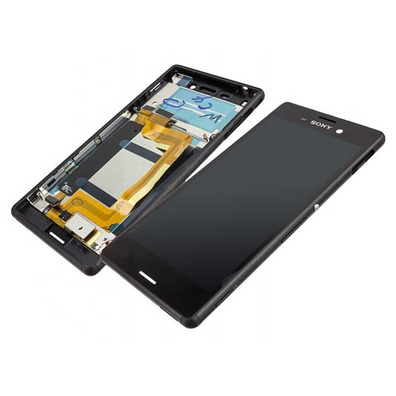 Repuesto pantalla con marco Sony Xperia M4 Aqua (E2303/E2306/E2353) Negro