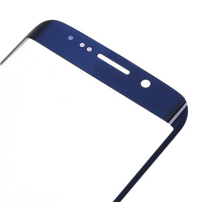 Repuesto Cristal Frontal Samsung Galaxy S6 Edge Azul